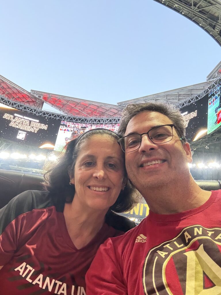 Keith & Lauren at Atlanta United Game